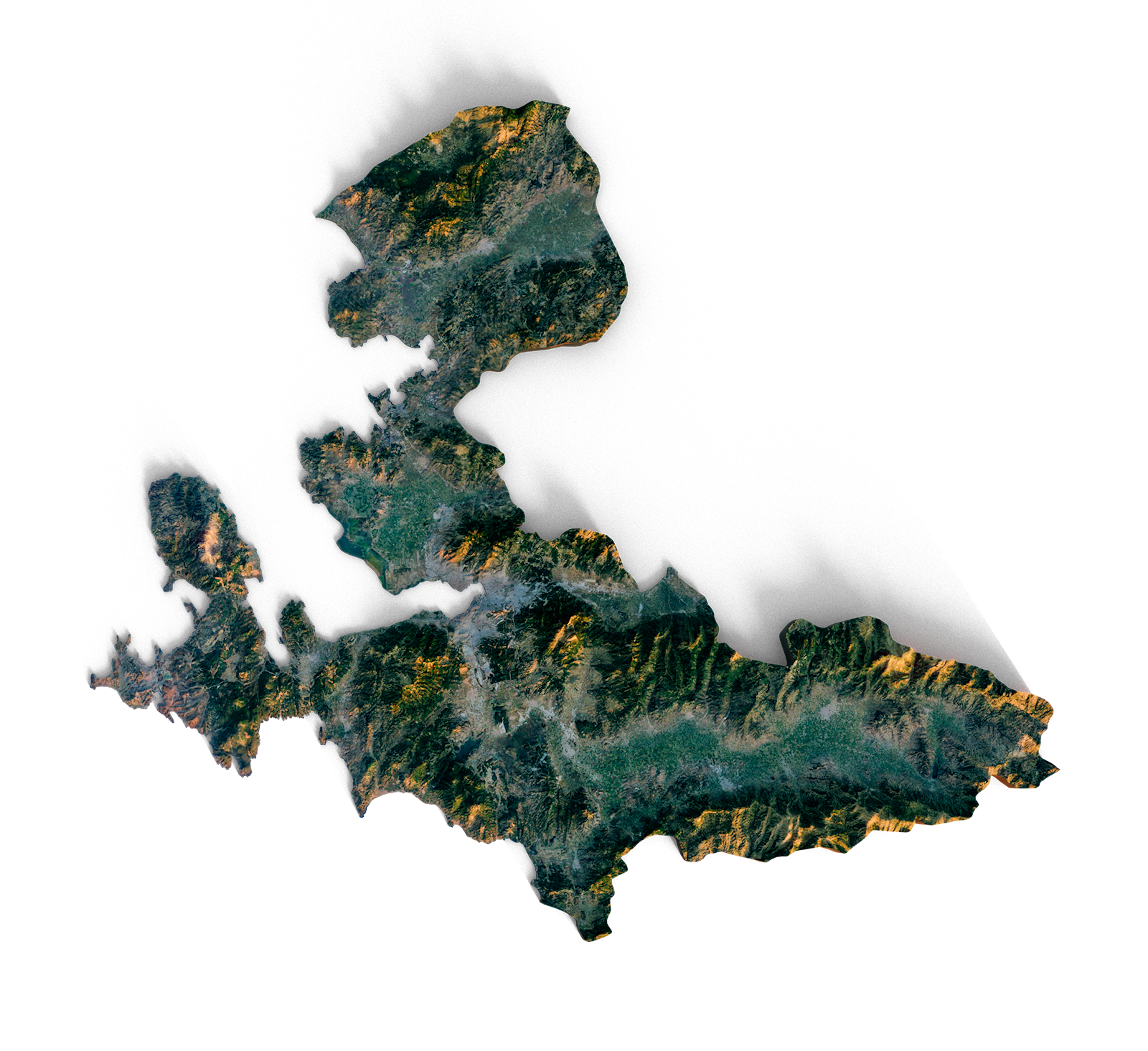 Izmir Satellite Map